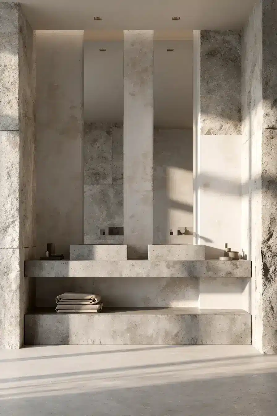 29 Stone Bathroom Ideas for a Calm, Spa-Like Room stone bathroom