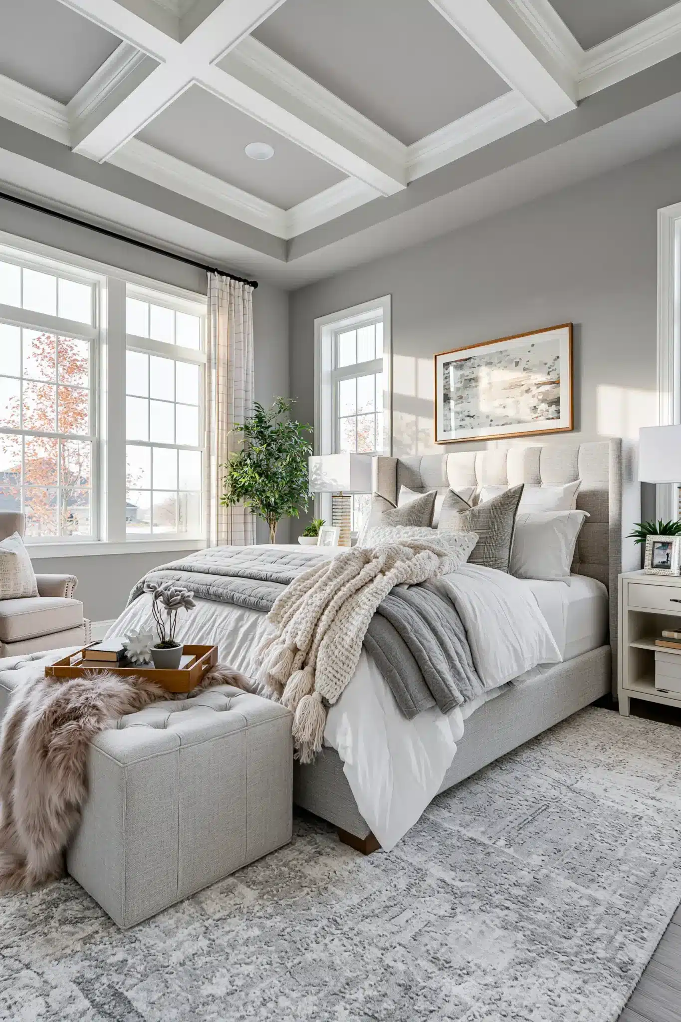 29 Grey and White Bedroom Ideas for a Space That Stays Timeless grey and white bedroom ideas