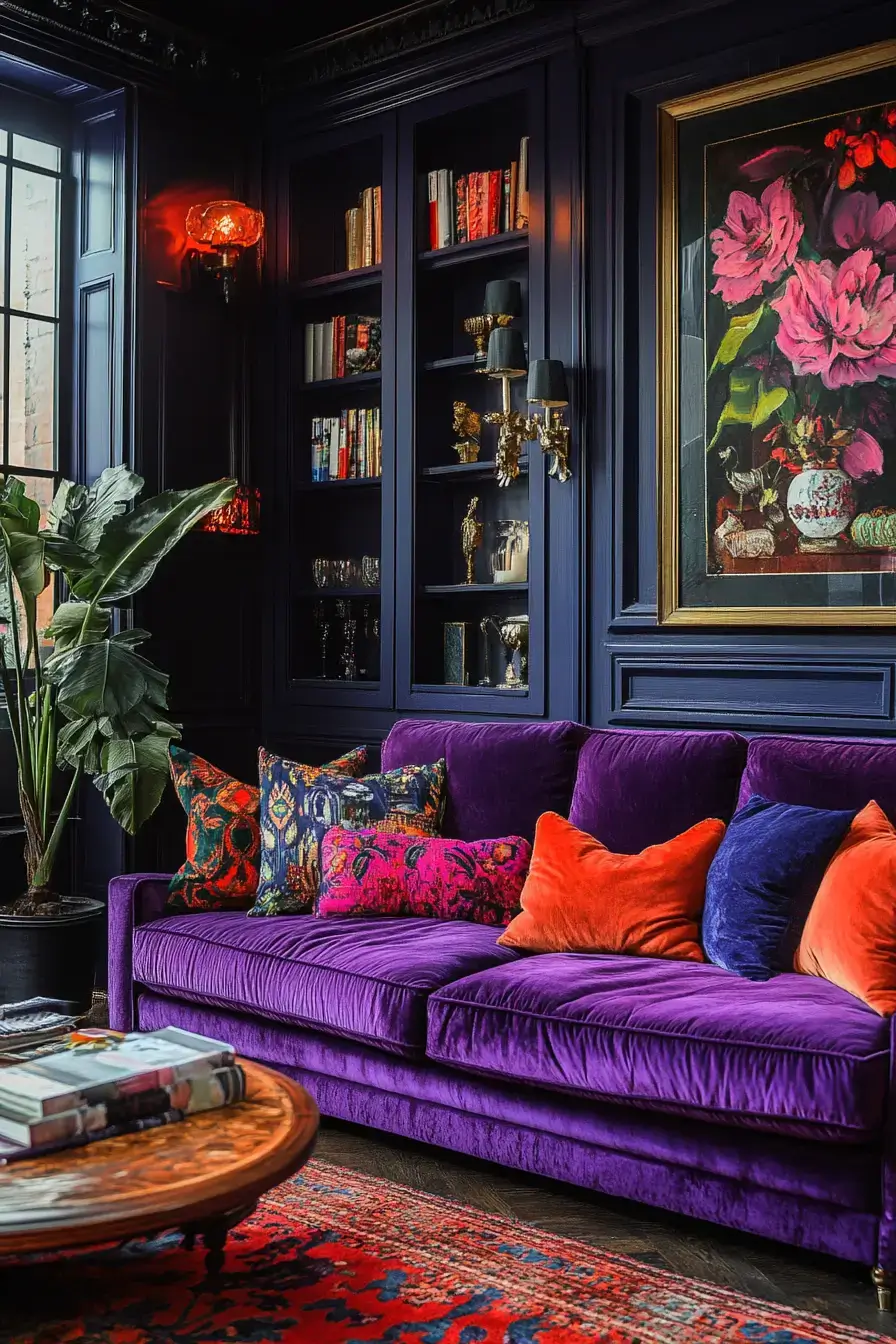 29 Eclectic Maximalism Ideas with a Gallery Wall of Frames