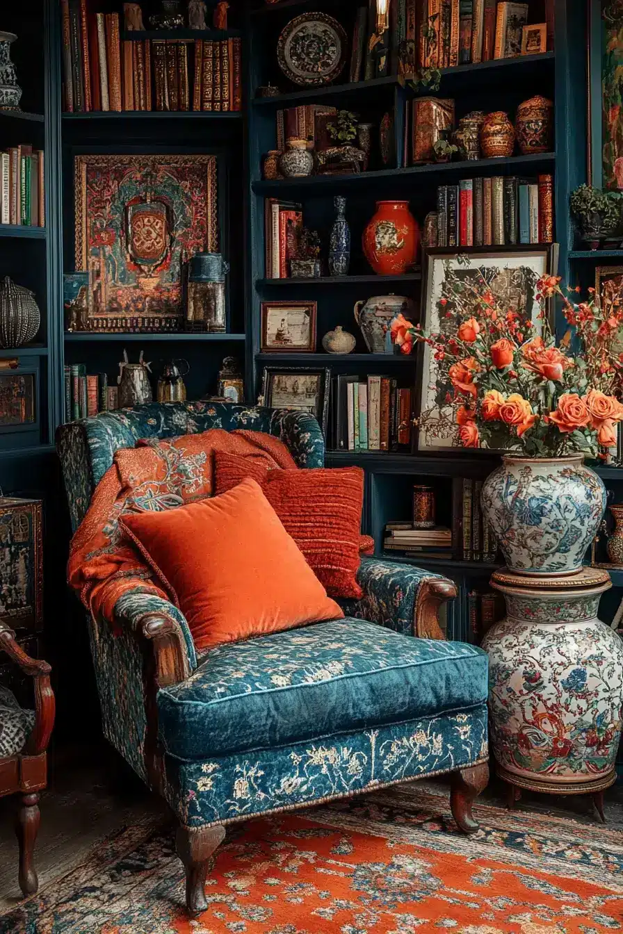 29 Eclectic Maximalism Ideas with a Gallery Wall of Frames