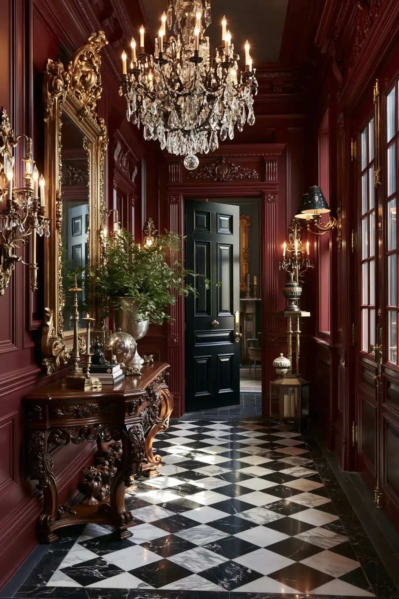 29 Victorian Gothic Decor Ideas for a Study With Pattern and Depth victorian gothic decor