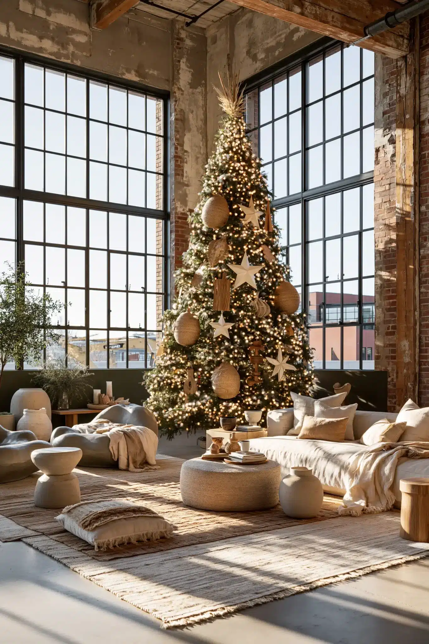 29 Boho Christmas Decor Ideas That Mix the Handmade and the Worn boho christmas decor
