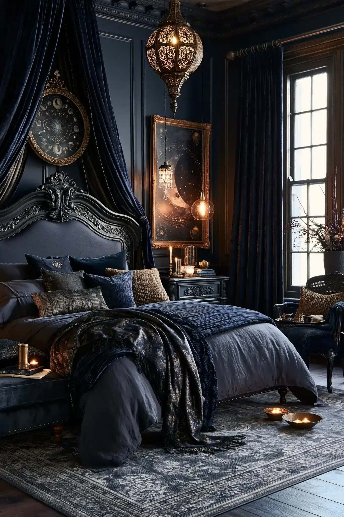 29 Gothic Bedroom Ideas for a Space That Feels Quiet, Not Creepy gothic bedroom