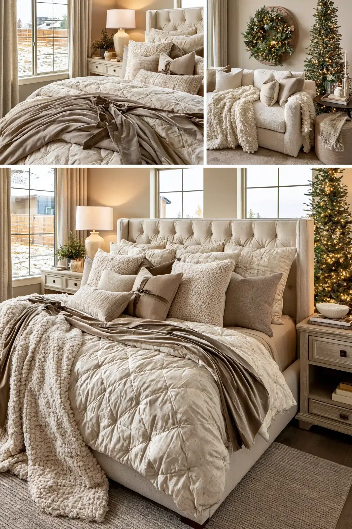 29 Neutral Christmas Decor Ideas That Age Better Than Bright Trends neutral christmas decor