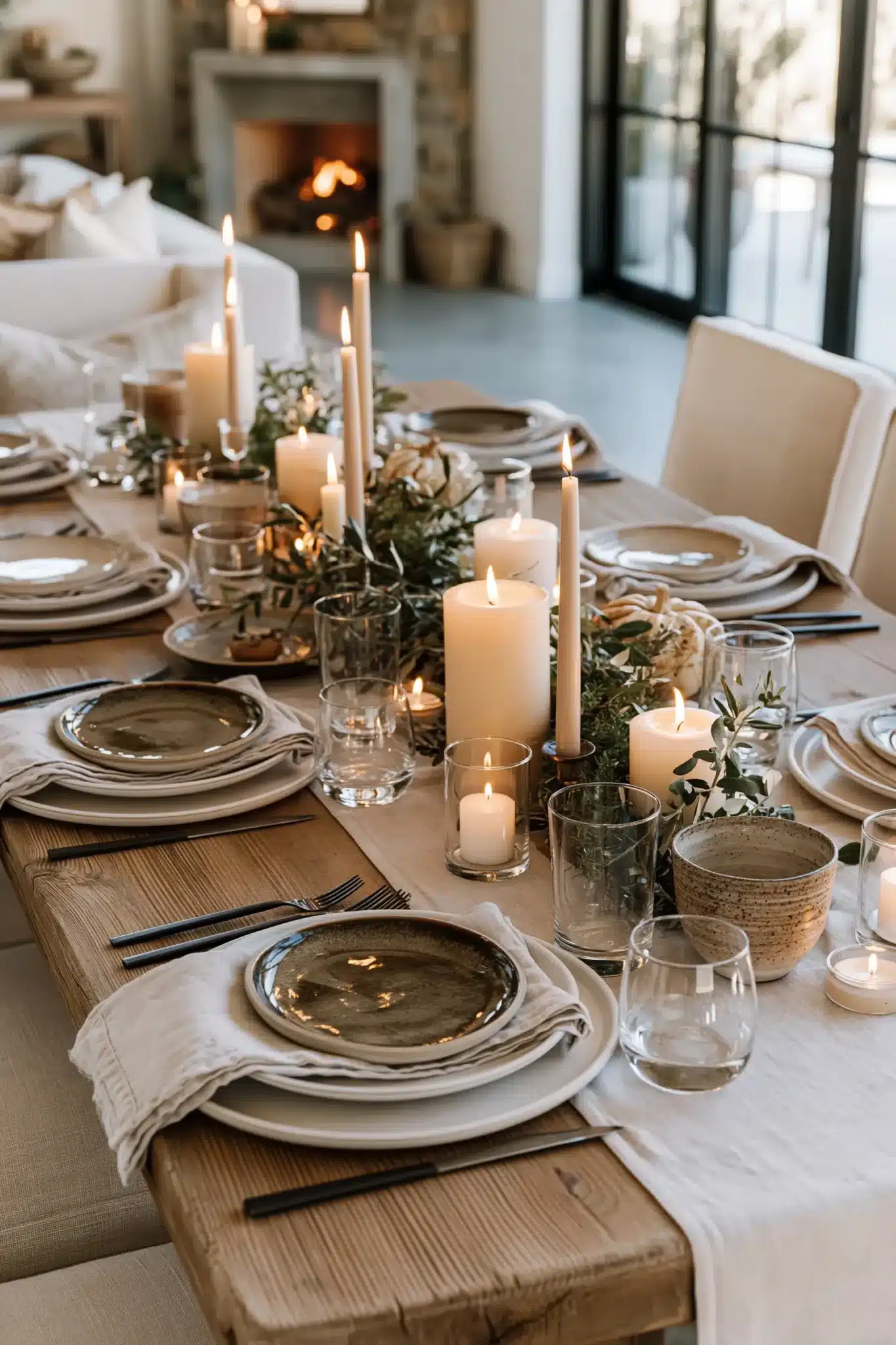 29 Simple Thanksgiving Table Decor Ideas for a Table That Feels Calm simple thanksgiving table decor