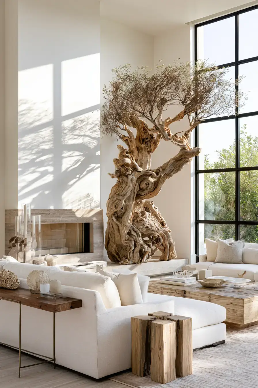 29 Driftwood Decor Ideas with a Weathered Wall Shelf