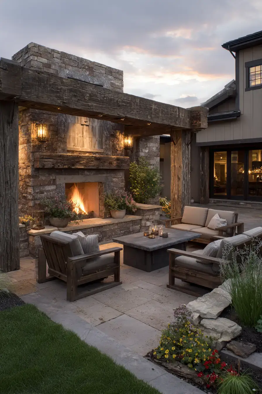 29 Salvage Yard Decor Ideas with a Reclaimed Beam Shelf