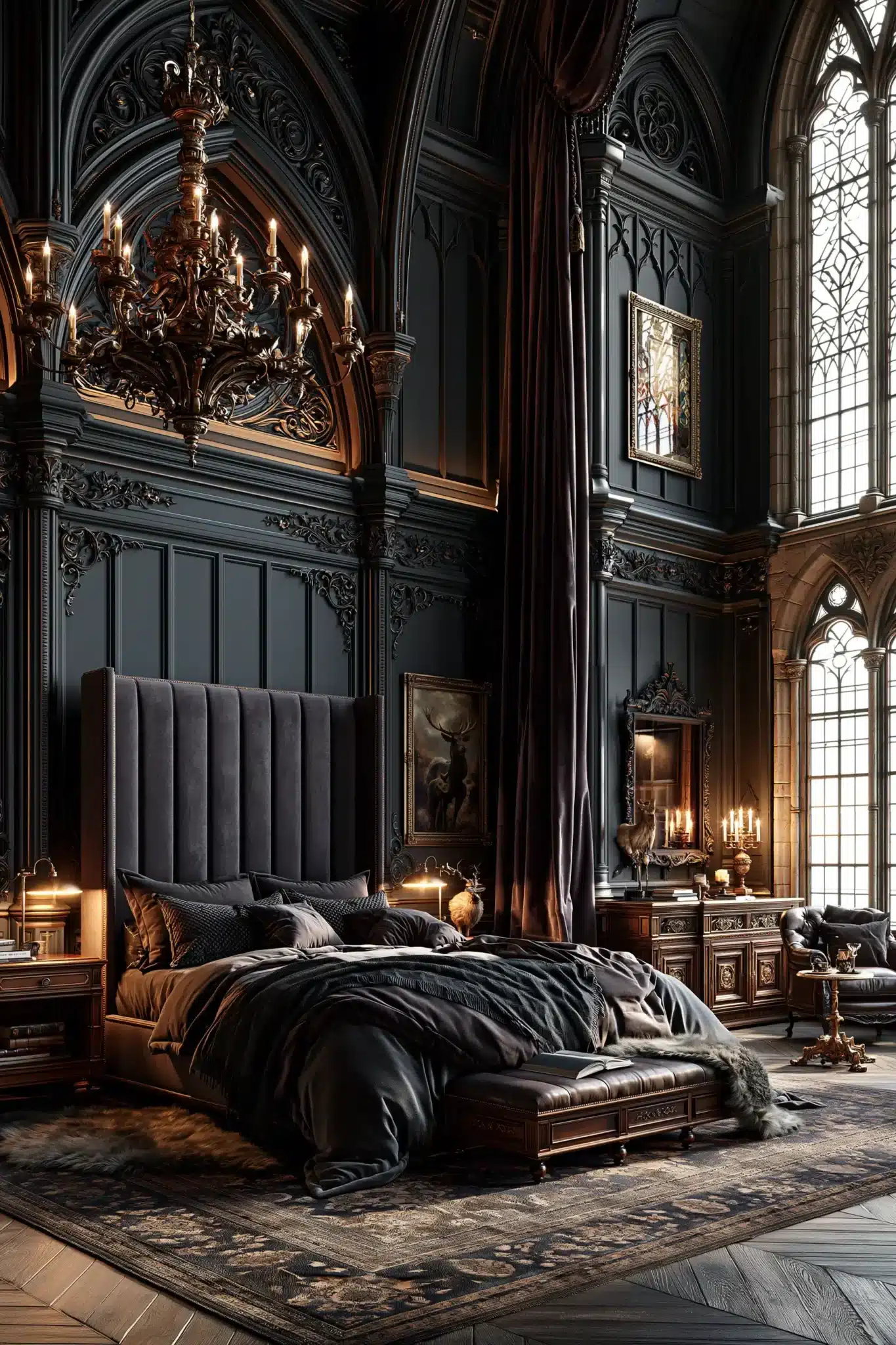 29 Gothic Bedroom Ideas for a Space That Feels Quiet, Not Creepy gothic bedroom