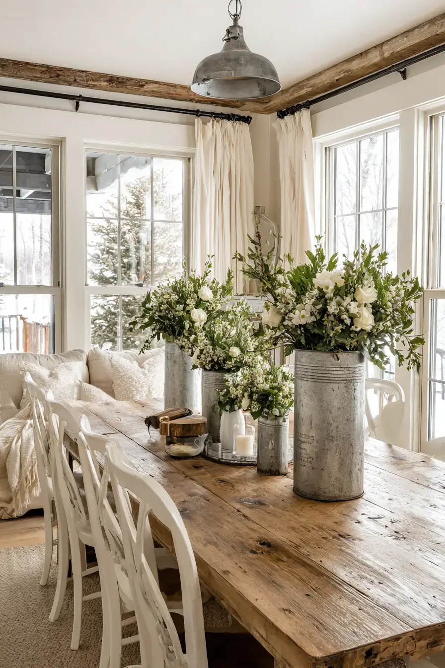 29 Vintage Milk Can Decor Ideas with a Front Porch Row