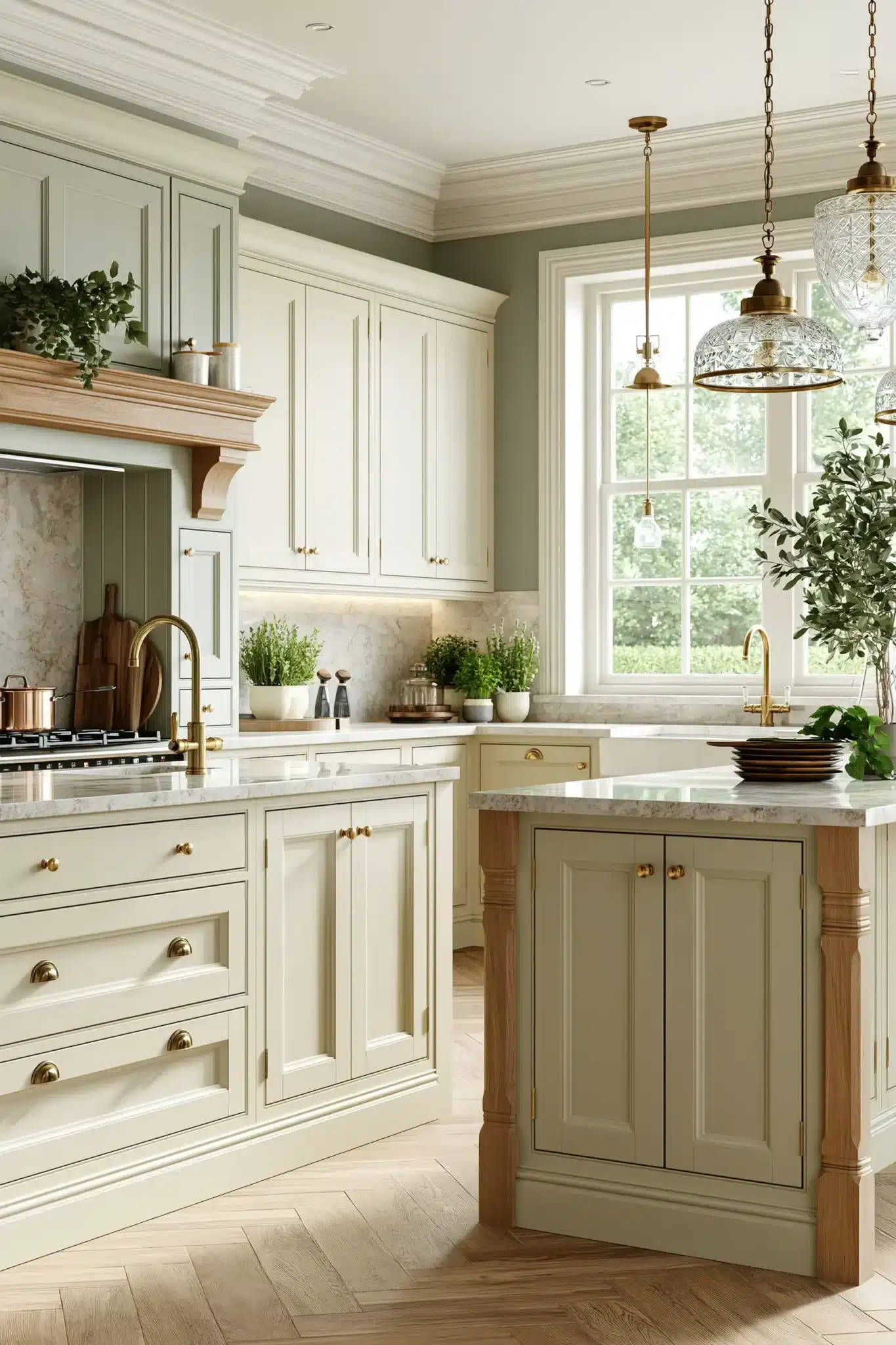 29 Sage Green and Cream Kitchen Ideas for a Room That Feels Like Home sage green and cream kitchen