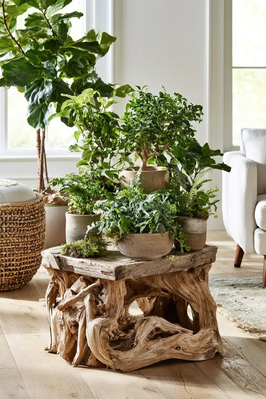 29 Driftwood Decor Ideas with a Weathered Wall Shelf