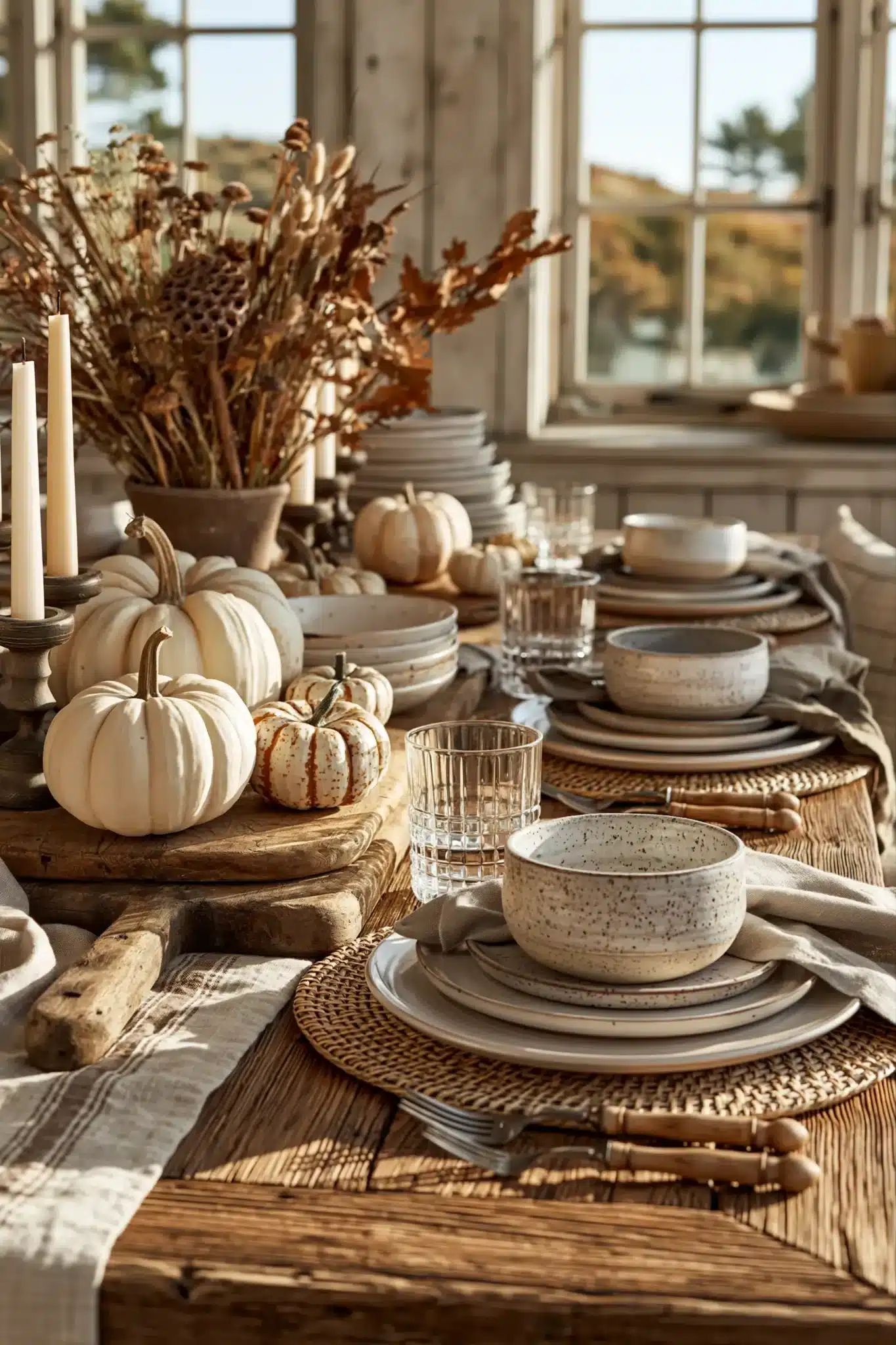 29 Simple Thanksgiving Table Decor Ideas for a Table That Feels Calm simple thanksgiving table decor