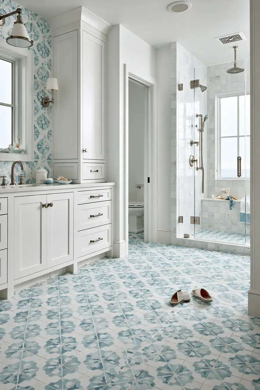 29 Nautical Bathroom Ideas with a Rope Towel Ladder 29 Nautical Bathroom Ideas with a Rope Towel Ladder