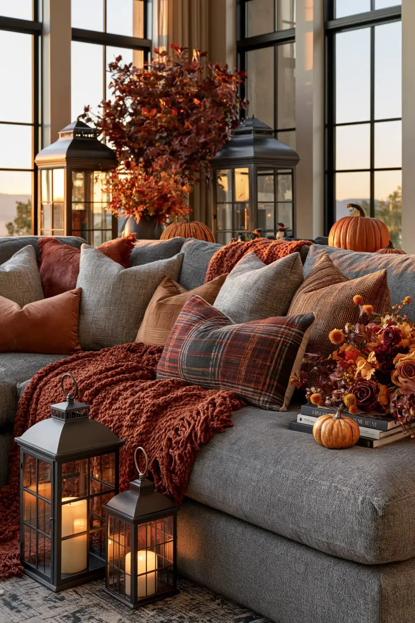 29 Fall Halloween Decor Ideas for a Season That Blends Both Holidays fall halloween decor