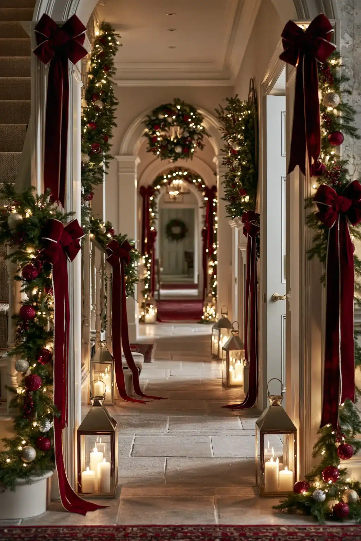 29 Hallway Christmas Decor Ideas Most People Forget to Dress hallway christmas decor