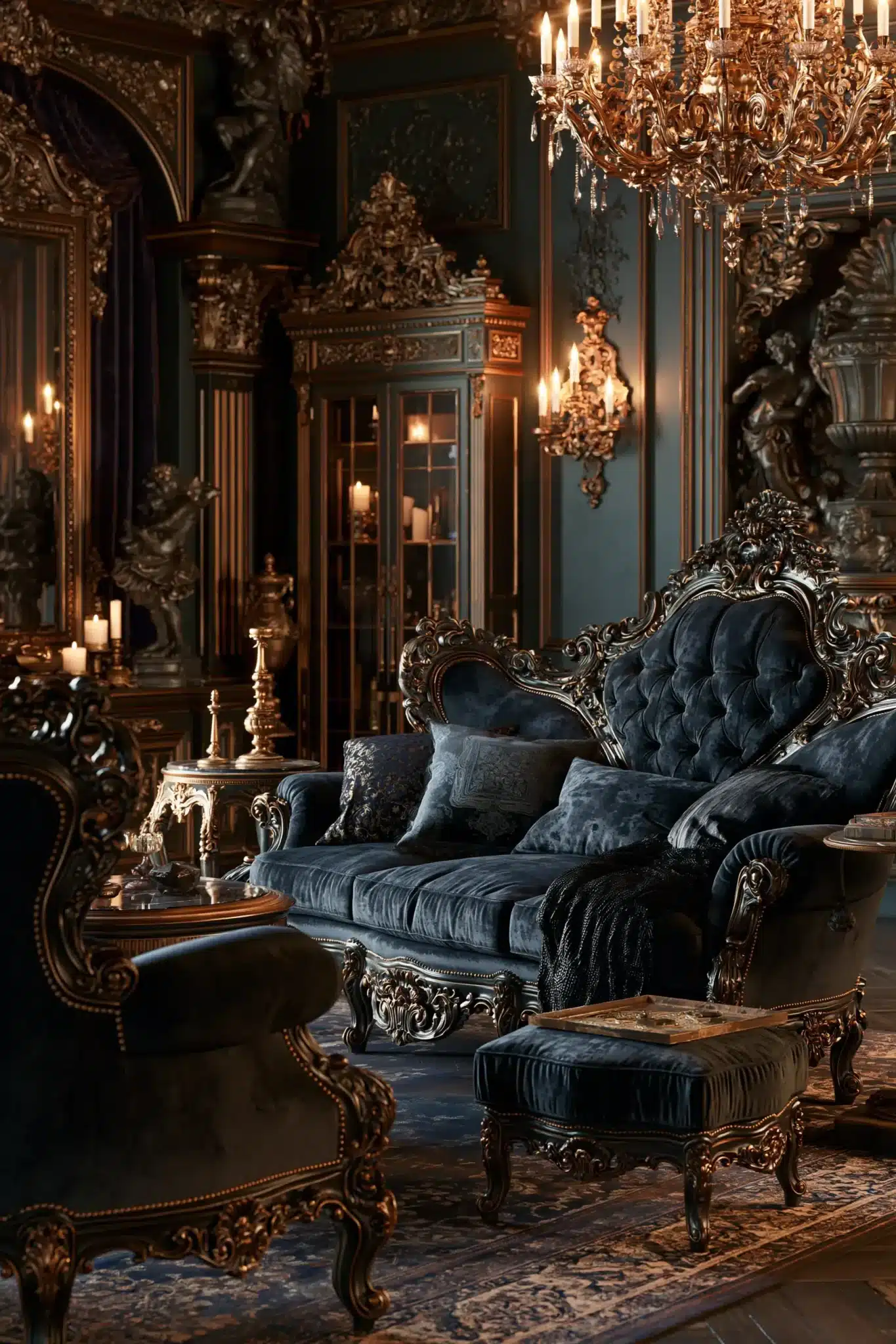 29 Victorian Gothic Decor Ideas for a Study With Pattern and Depth victorian gothic decor