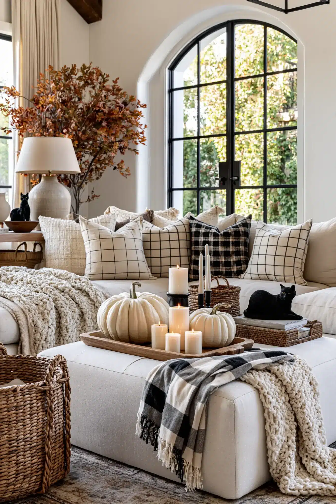 29 Fall Halloween Decor Ideas for a Season That Blends Both Holidays fall halloween decor