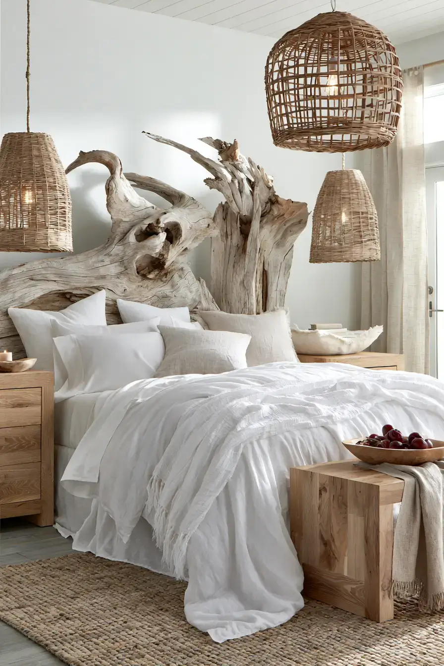 29 Driftwood Decor Ideas with a Weathered Wall Shelf