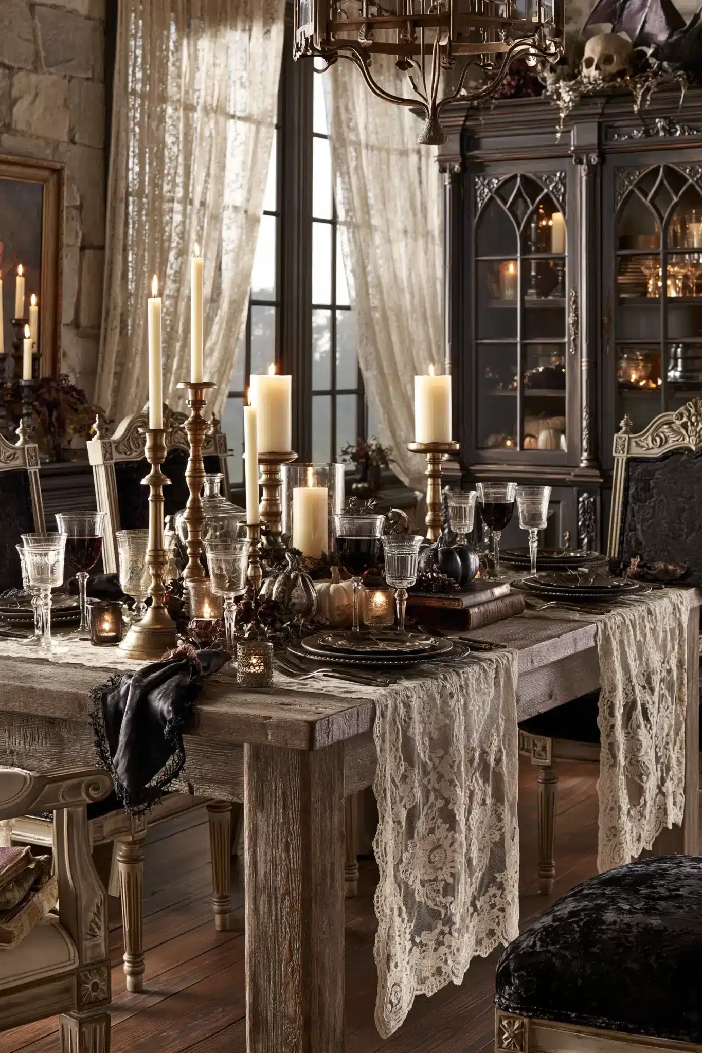 29 Vintage Halloween Decor Ideas That Carry a Little Old-School Charm vintage halloween decor