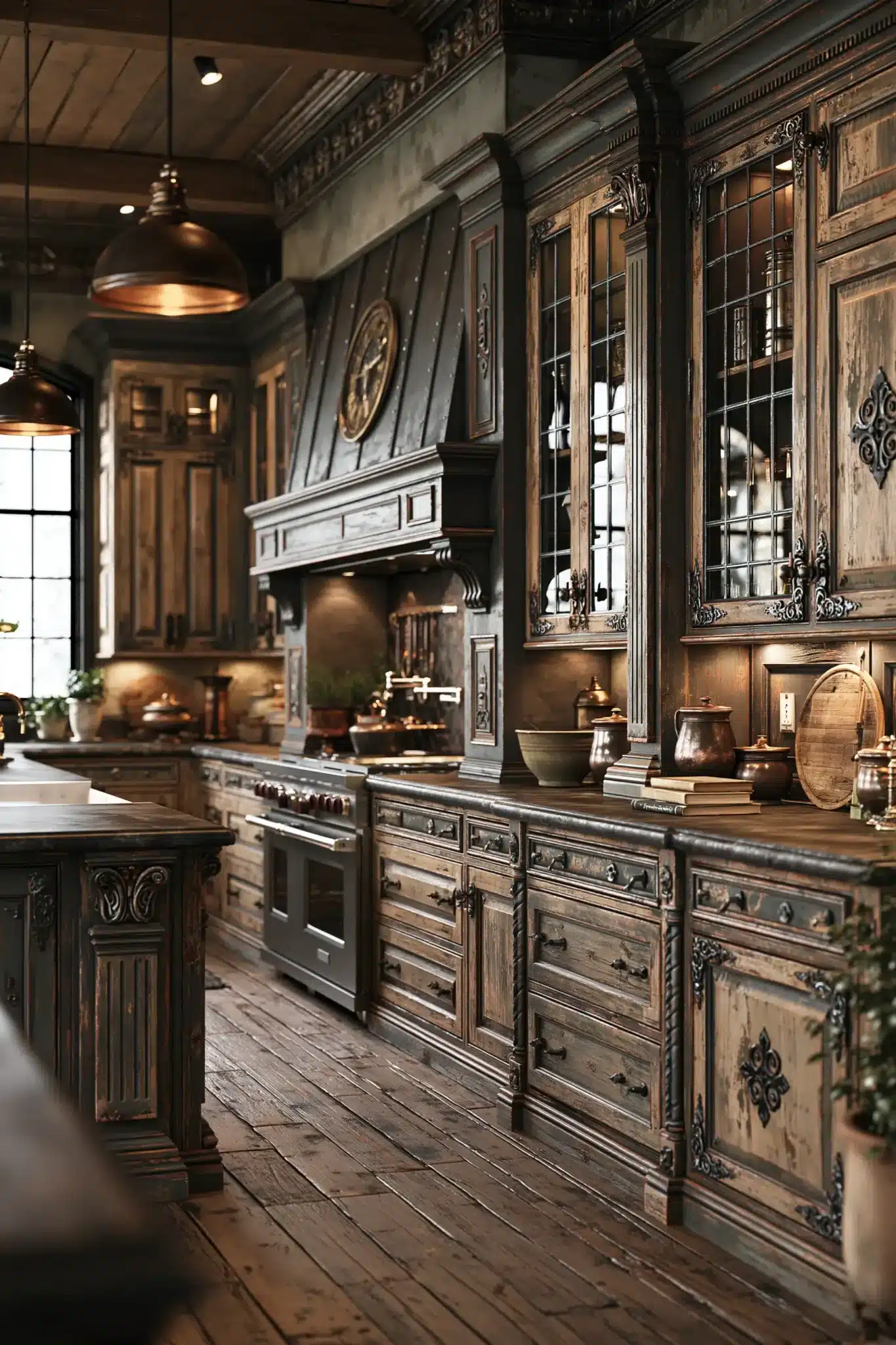 29 Gothic Kitchen Ideas for a Cook Space With a Moody Edge gothic kitchen