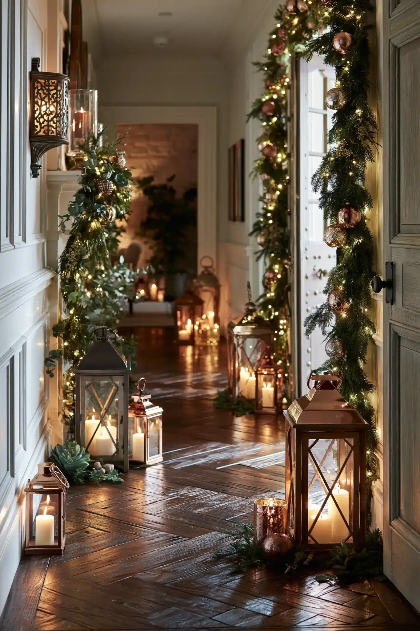 29 Hallway Christmas Decor Ideas Most People Forget to Dress hallway christmas decor