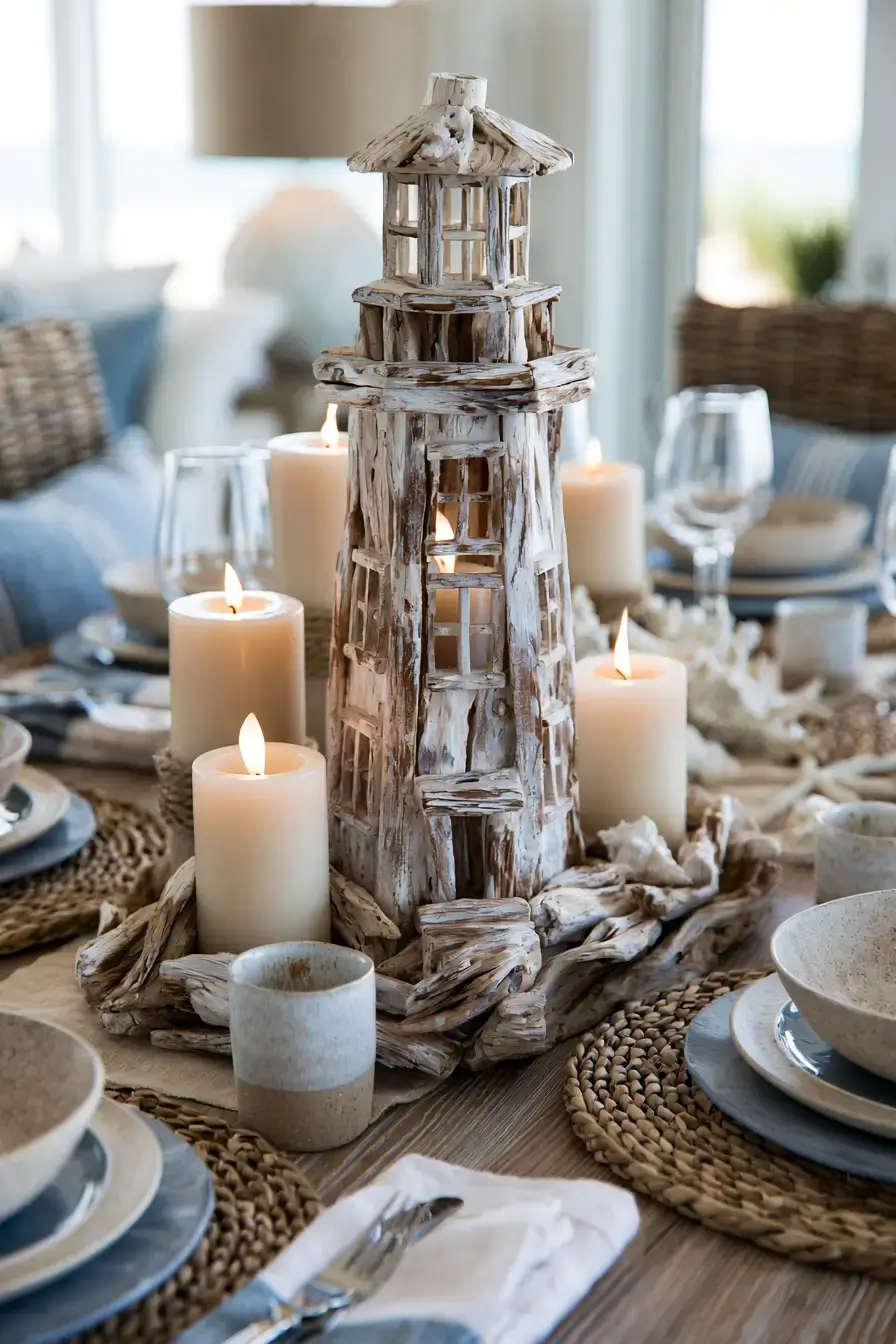 29 Rustic Nautical Decor Ideas with a Driftwood Beam 29 Rustic Nautical Decor Ideas with a Driftwood Beam
