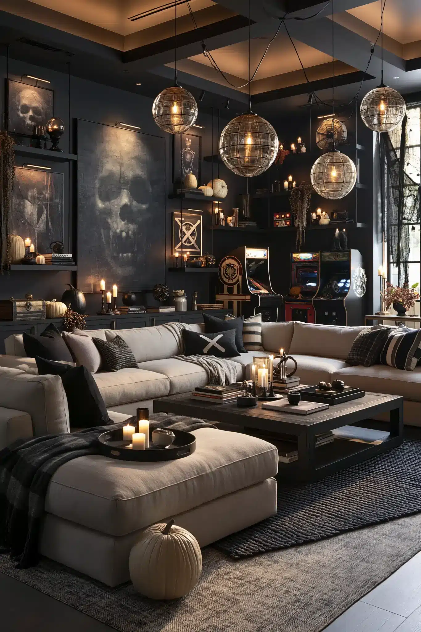 29 Halloween Home Decor Ideas for a House That Is Spooky but Welcoming halloween home decor