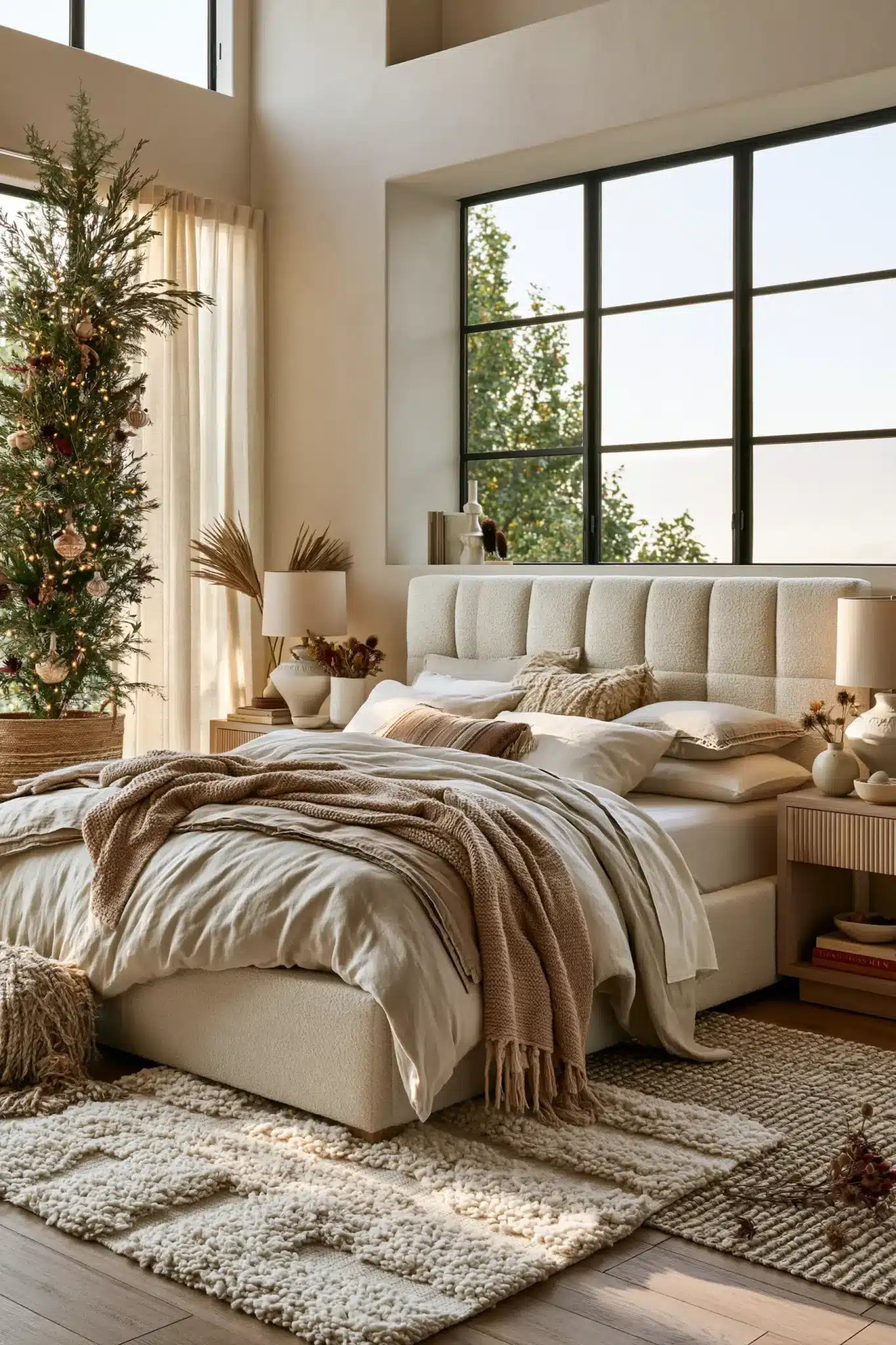 29 Boho Christmas Decor Ideas That Mix the Handmade and the Worn boho christmas decor