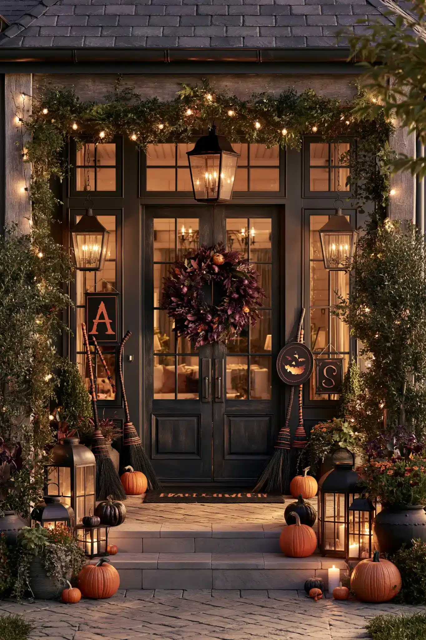 halloween porch ideas