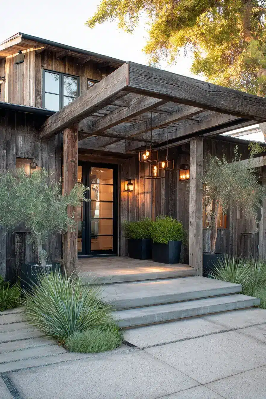 29 Salvage Yard Decor Ideas with a Reclaimed Beam Shelf