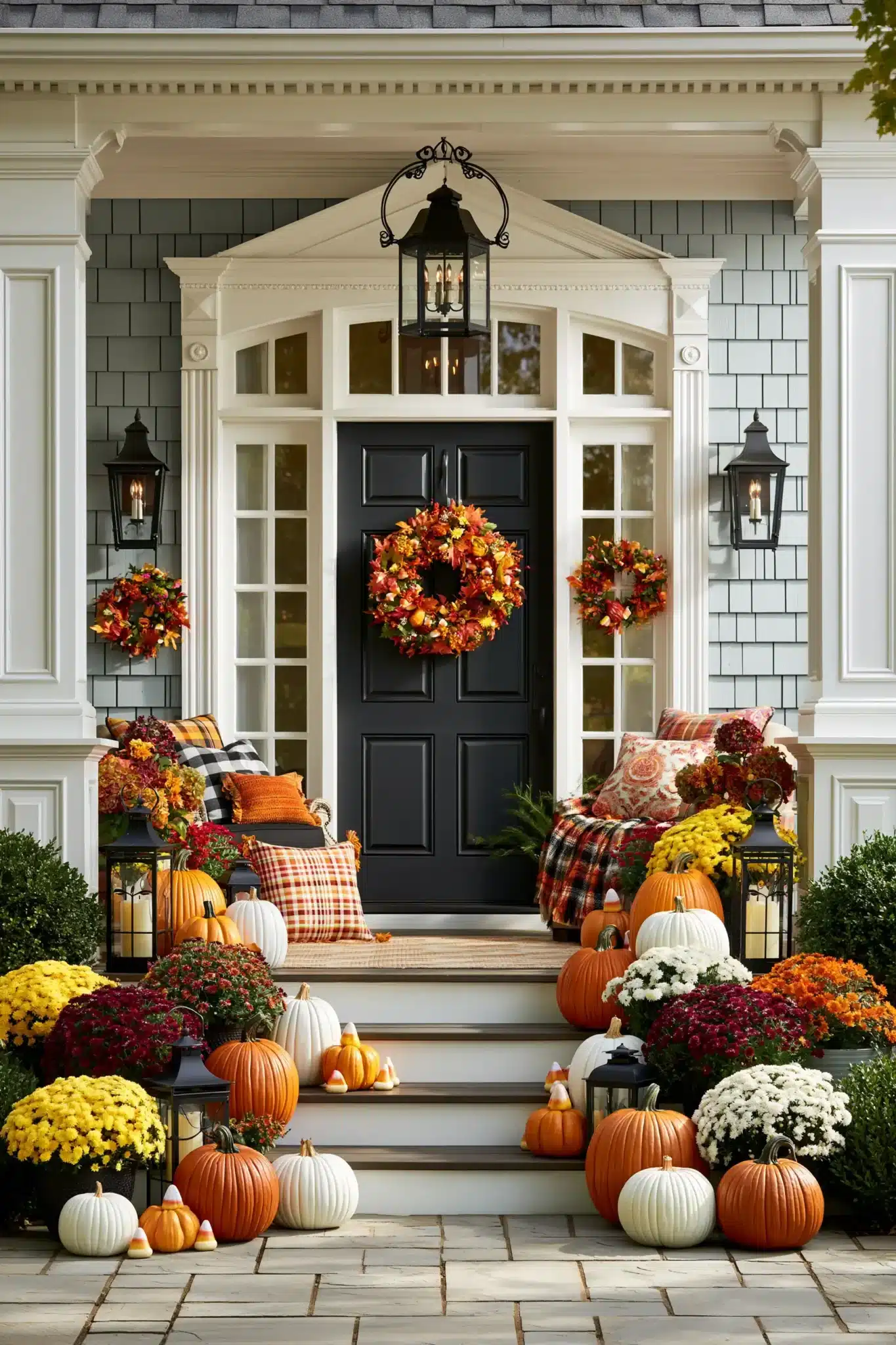 29 Halloween Porch Ideas for an Entry That Welcomes, Not Warns halloween porch ideas
