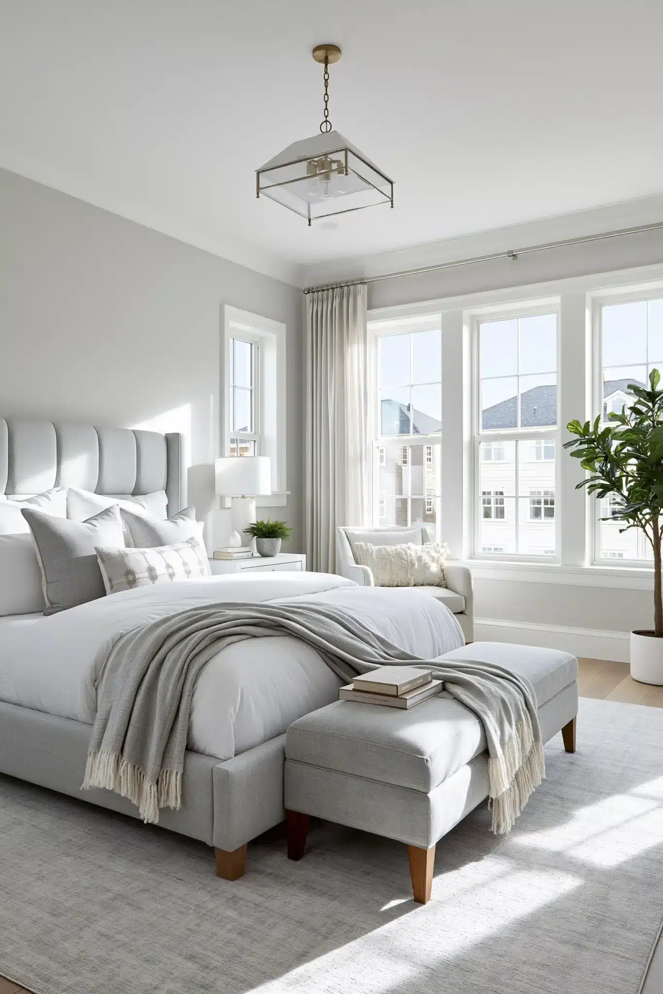 29 Grey and White Bedroom Ideas for a Space That Stays Timeless grey and white bedroom ideas