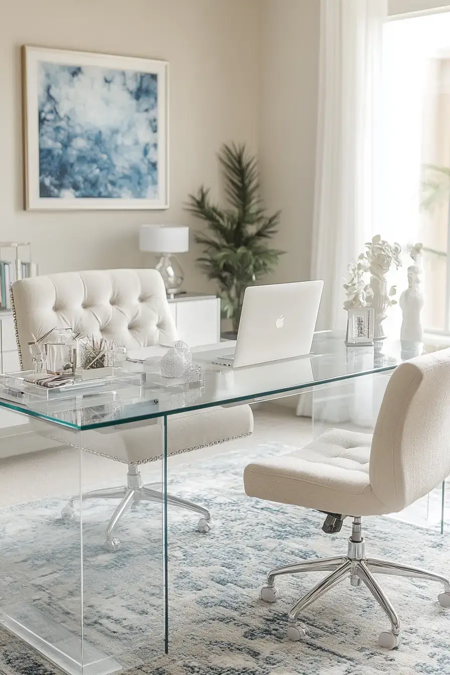 29 Study Desk Decor Ideas with a Cork Board and a Warm Lamp study desk decor