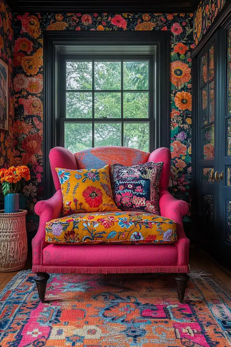 29 Eclectic Maximalism Ideas with a Gallery Wall of Frames
