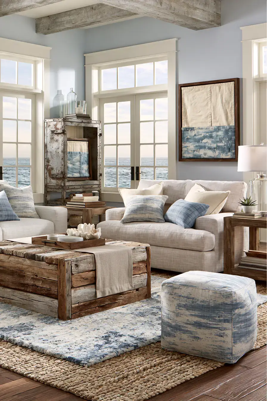 29 Rustic Nautical Decor Ideas with a Driftwood Beam 29 Rustic Nautical Decor Ideas with a Driftwood Beam