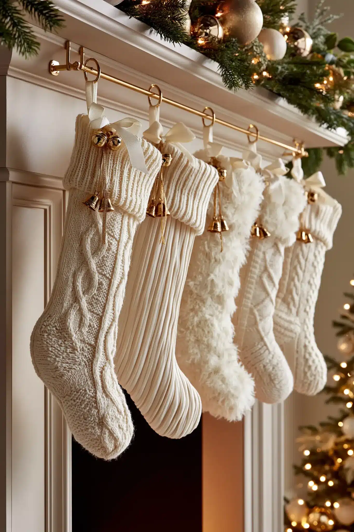 29 White and Gold Christmas Decor Ideas That Feel Calm and a Little Special white and gold christmas decor