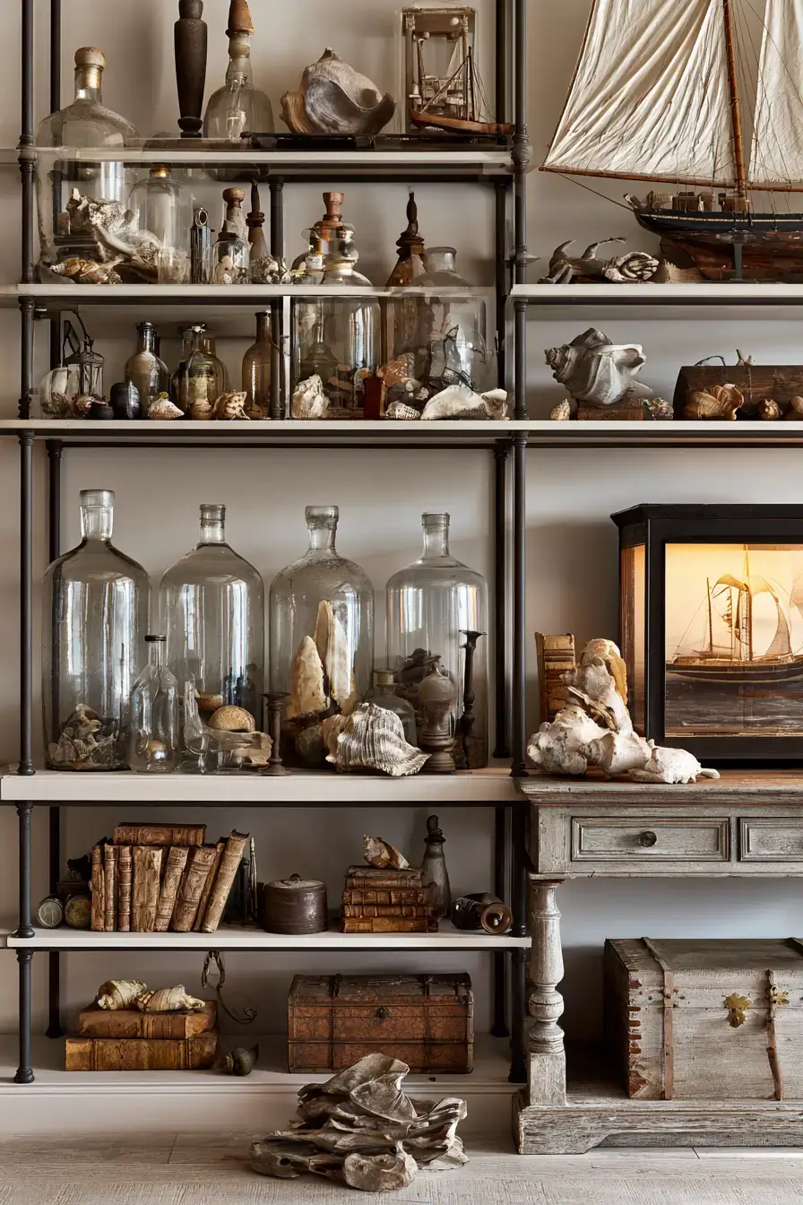 29 Vintage Nautical Decor Ideas with an Old Brass Telescope