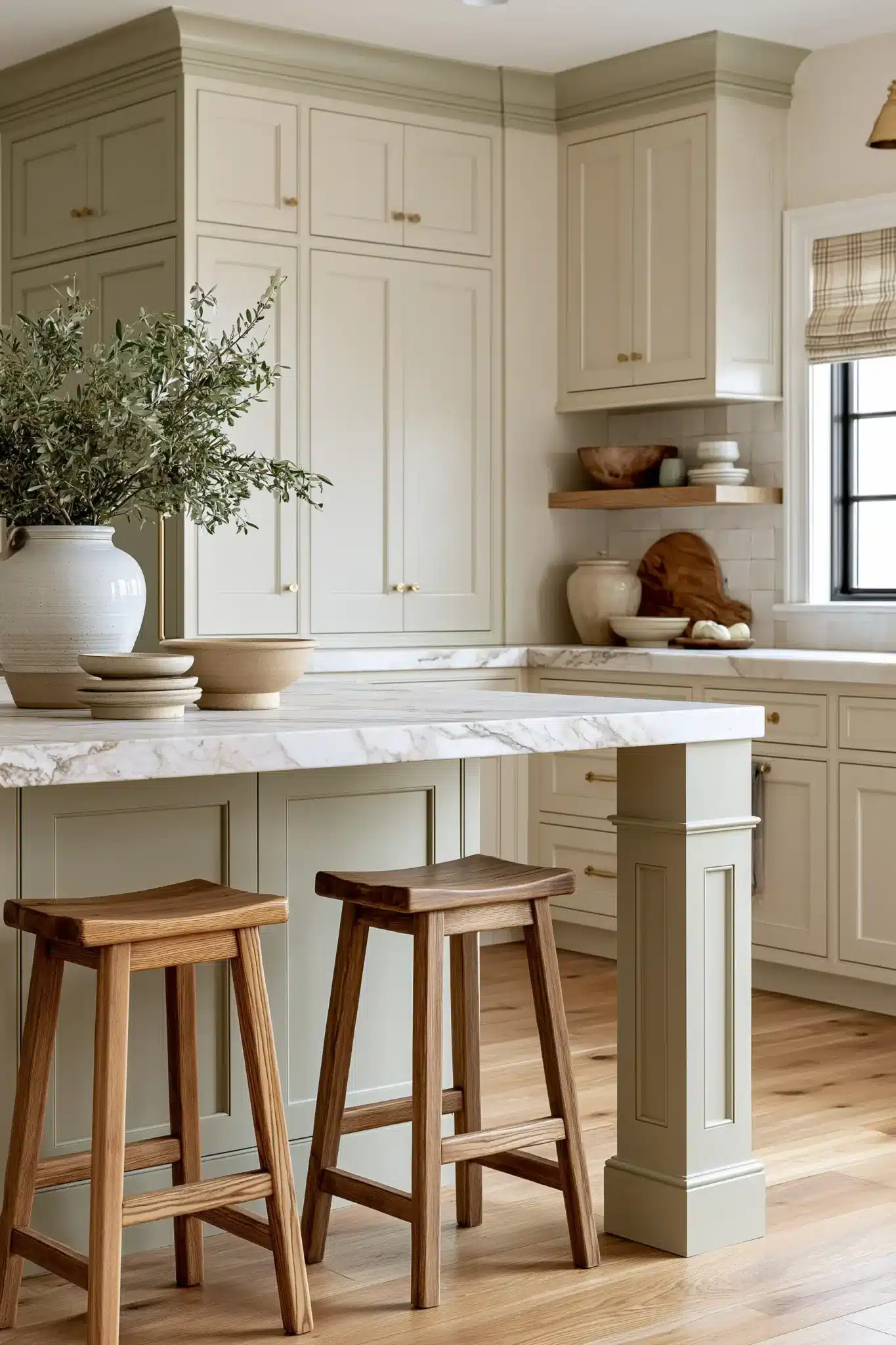 29 Sage Green and Cream Kitchen Ideas for a Room That Feels Like Home sage green and cream kitchen