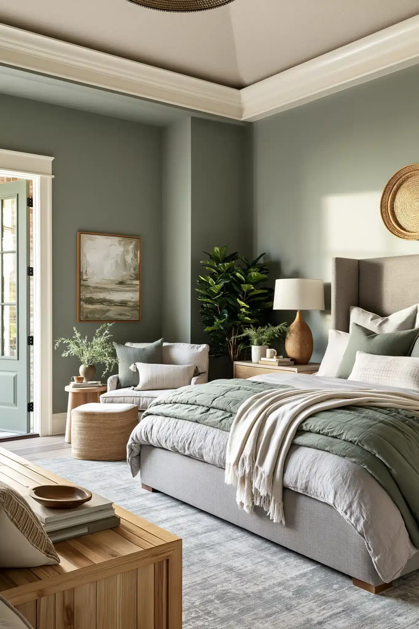 29 Sage Green and Grey Bedroom Ideas for a Space That Stays Soft sage green and grey bedroom