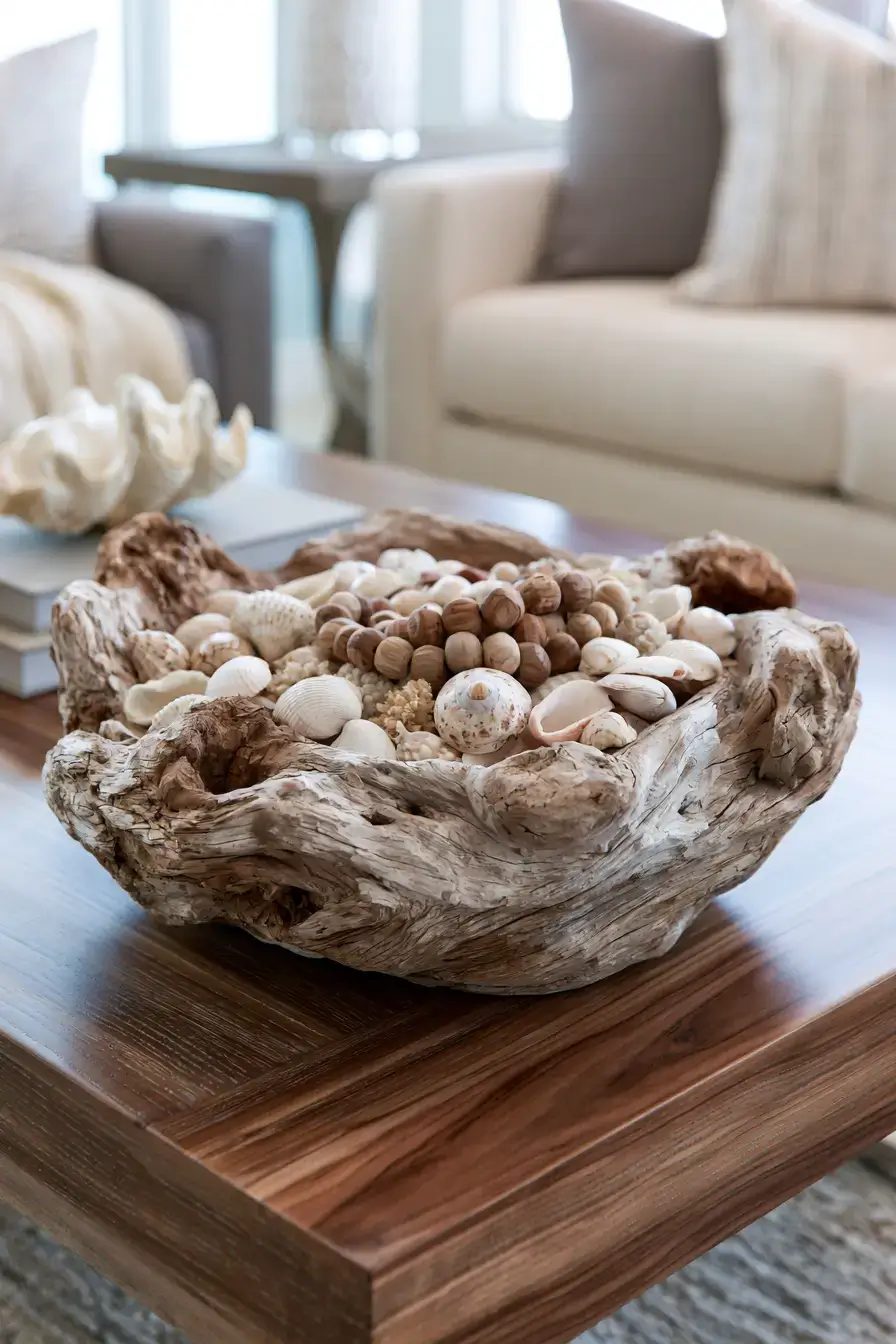 29 Driftwood Decor Ideas with a Weathered Wall Shelf
