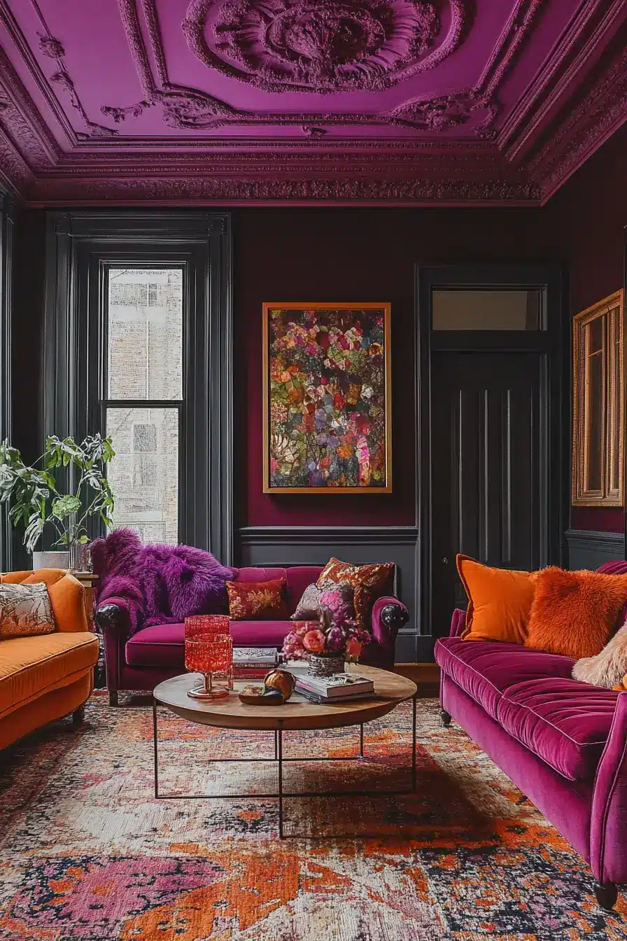 29 Eclectic Maximalism Ideas with a Gallery Wall of Frames
