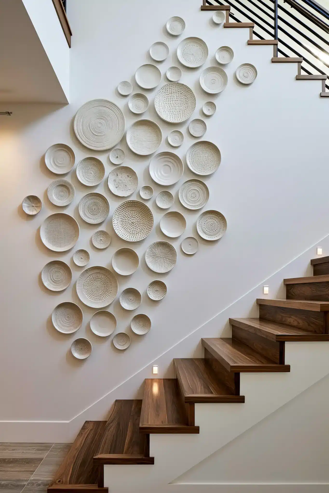 29 Staircase Wall Decor Ideas for a Climb That Feels Curated staircase wall decor