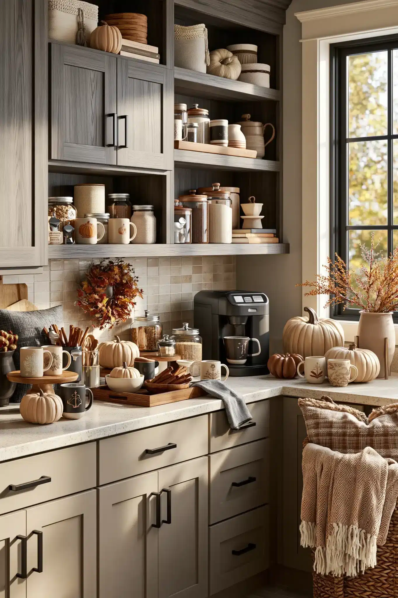 29 Fall Thanksgiving Decor Ideas That Bring the Whole Season Indoors fall thanksgiving decor
