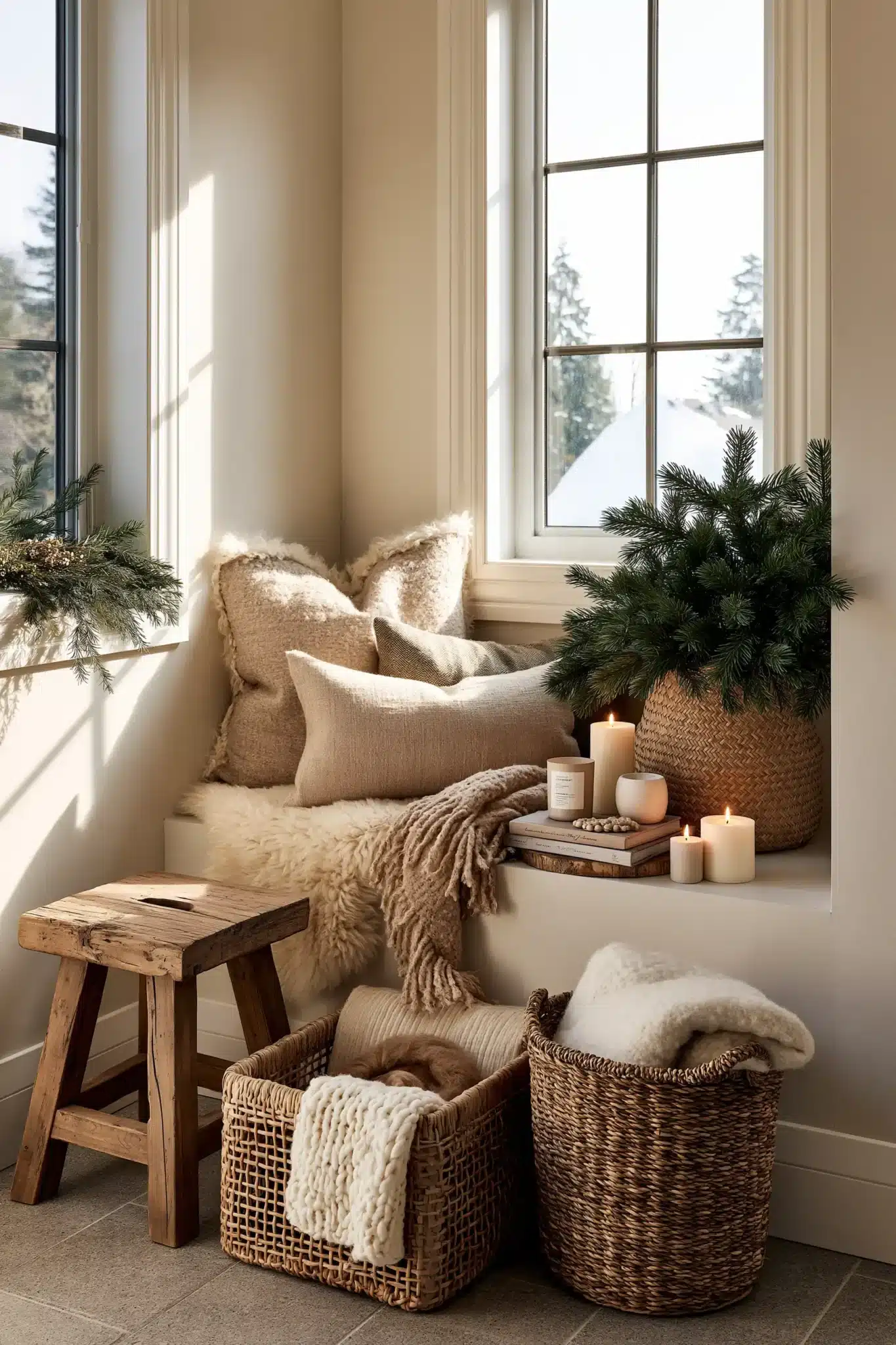 29 Simple Christmas Decor Ideas That Keep the Holidays Calm and Easy simple christmas decor
