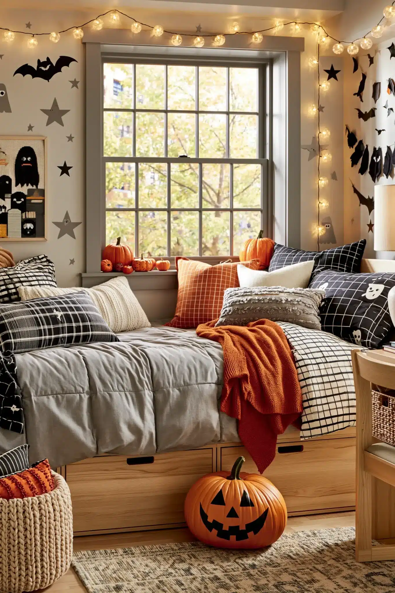 29 Halloween Room Decor Ideas for a Space That Stays Cozy, Not Creepy halloween room decor