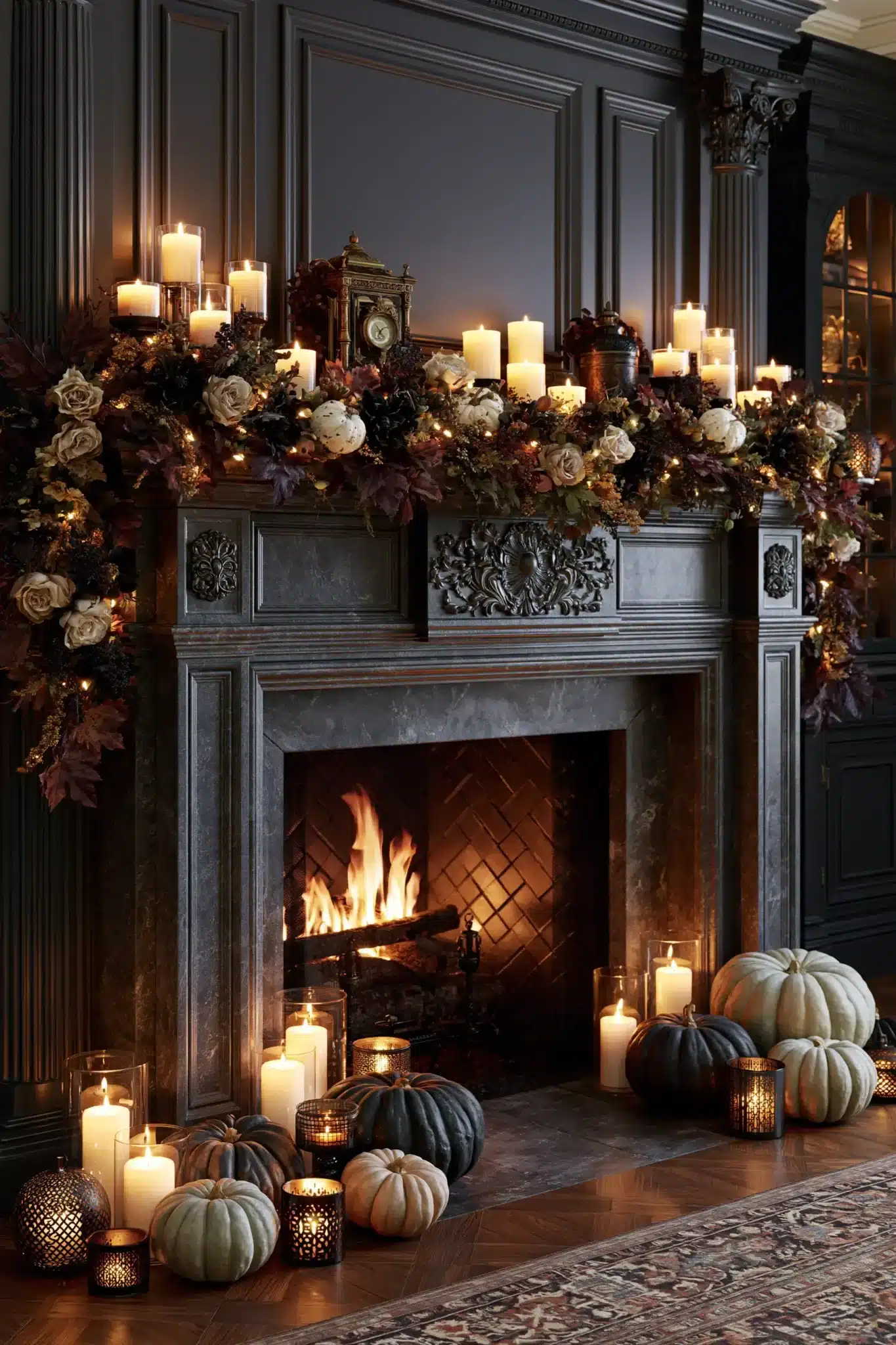 29 Fall Halloween Decor Ideas for a Season That Blends Both Holidays fall halloween decor