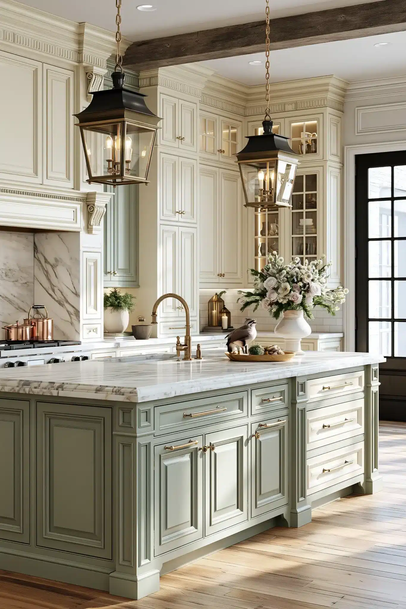 29 Sage Green and Cream Kitchen Ideas for a Room That Feels Like Home sage green and cream kitchen