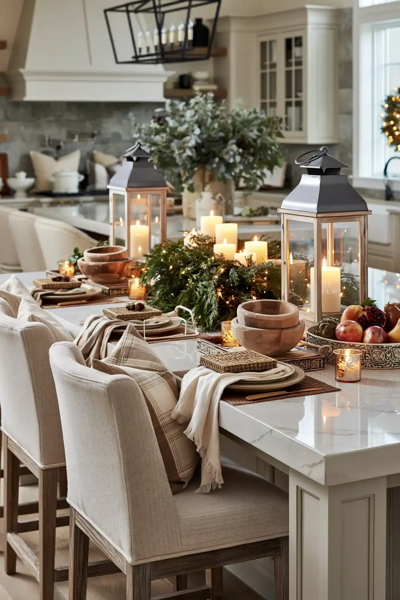 29 Christmas Kitchen Decor Ideas That Make the Heart of the Home Feel Like the Holidays christmas kitchen decor