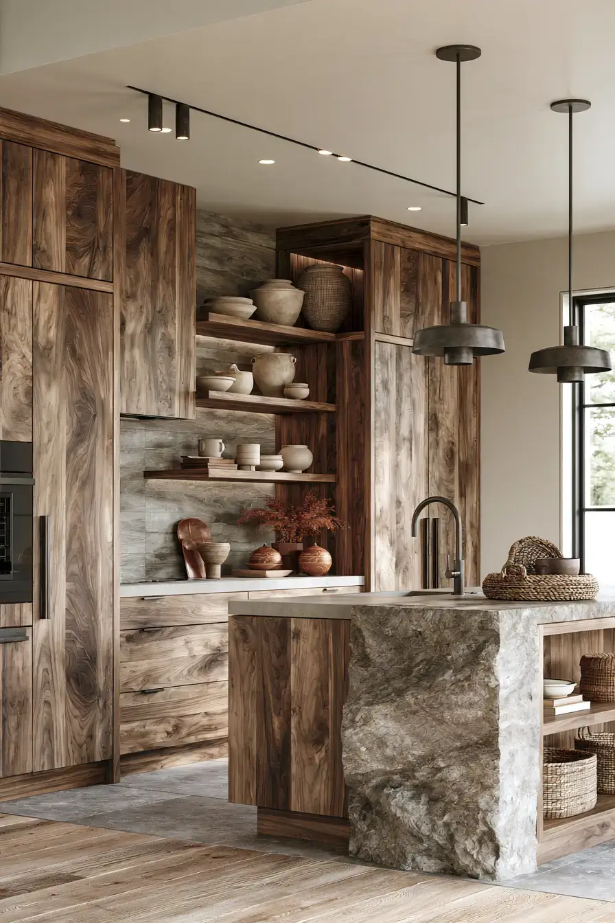 29 Wooden Kitchen Ideas for a Room That Feels Handmade wooden kitchen