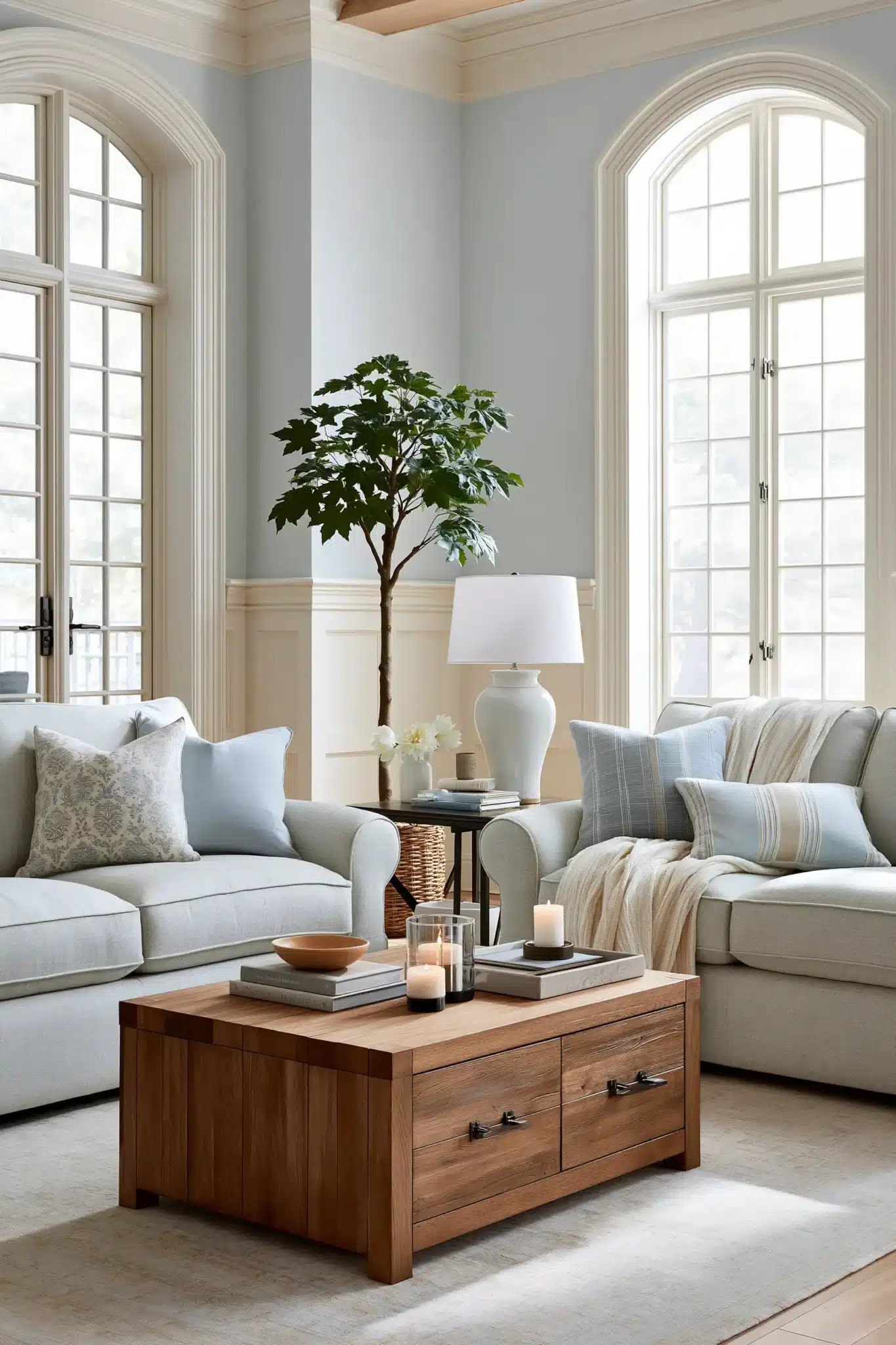 29 Light Blue and Grey Living Room Ideas for a Room That Feels Uncluttered light blue and grey living room